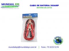 CABO PARA BATERIA COM MATERIAL ISOLADO WESTERN 300AMP COD.:147722